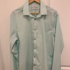 BRAND NWOT Calvin Klein Slim Fit Shirt 16.5 34/35